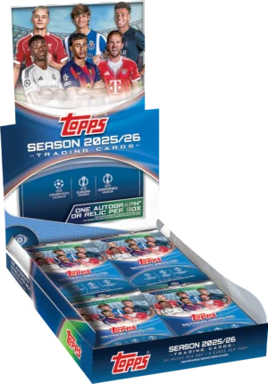 Topps UEFA Club Competitions 2025-26 -Hobby Box-